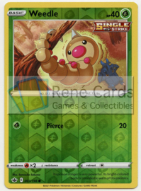 Weedle - ChillRein - 001/198 - Reverse