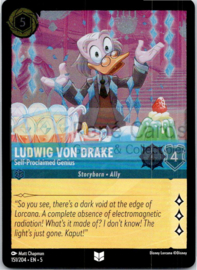 Ludwig von Drake - Self Proclaimed Genius - 5SSK - 151/204 - Foil