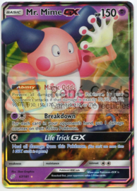 Mr. Mime GX - S&M TeaUp - 67/181