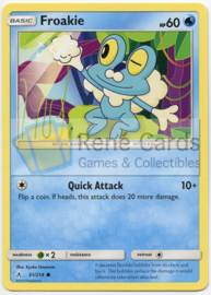 Froakie - S&M UnbrBo - 51/214 - Reverse