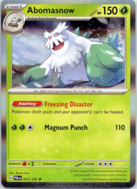 Abomasnow - PAL - 011/193