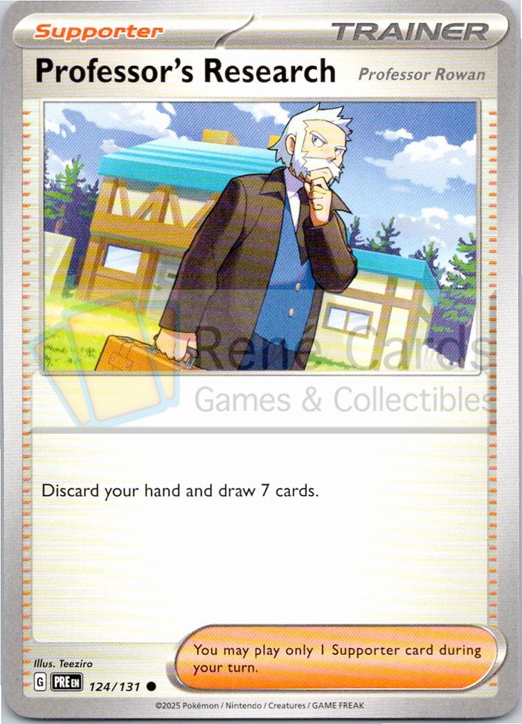 Professor's Research [Professor Rowan] - PRE - 124/131