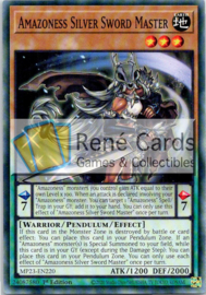 Amazoness Silver Sword Master - 1st. Edition - MP23-EN220