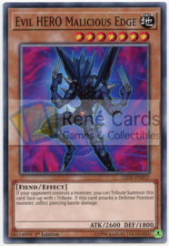 Evil HERO Malicious Edge - 1st. Edition - LED5-EN017