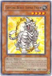 Crystal Beast Topaz Tiger - 1st. Edition - FOTB-EN004