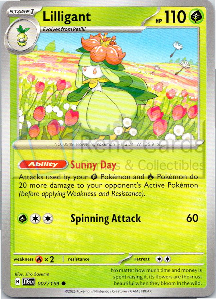 Lilligant - JTG  - 007/159
