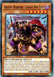 Ancient Warriors - Savage Don Ying - 1st. Edition - DIFO-EN024