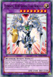 Elemental HERO Shining Flare Wingman - 1st Edition - BLC1-EN139
