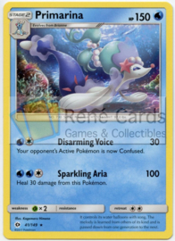 Primarina - S&M 41/149 - Reverse