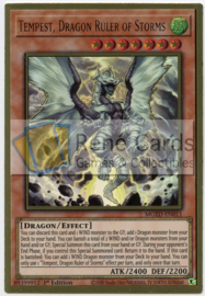 Tempest, Dragon Ruler of Storms - 1st. Edition - MGED-EN011
