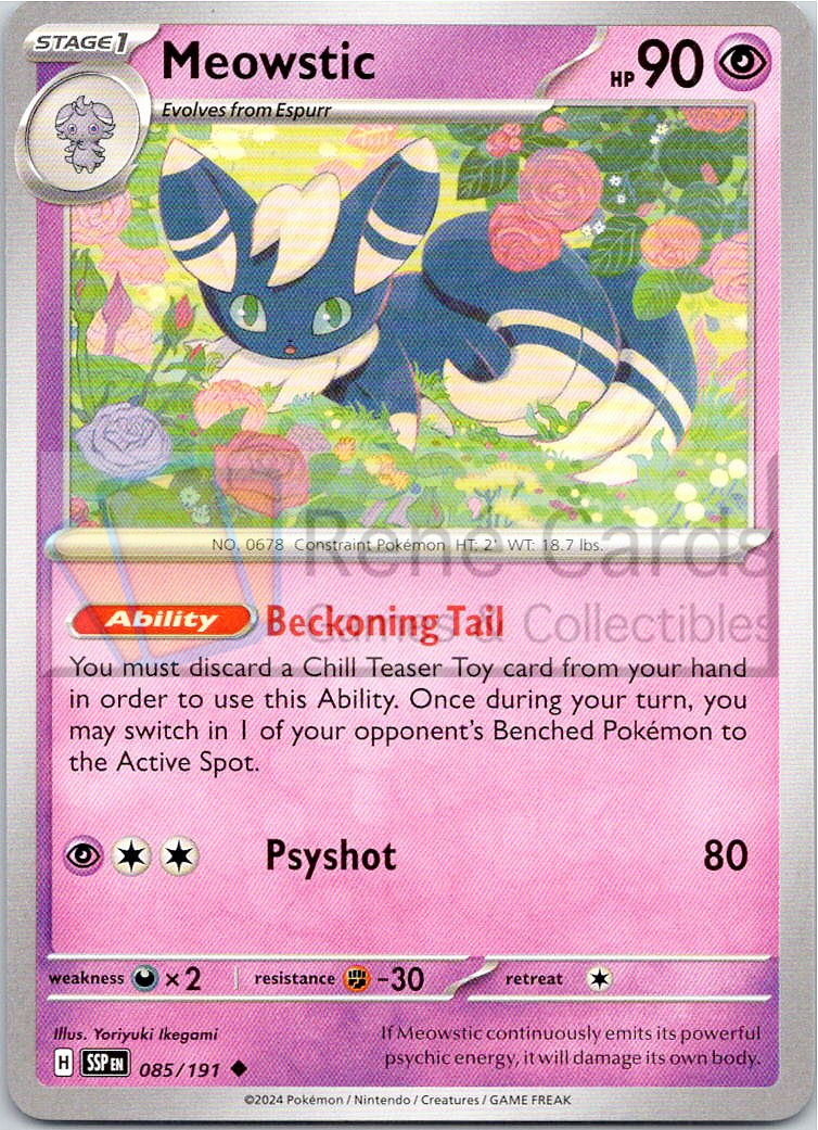 Meowstic - SSP - 085/191
