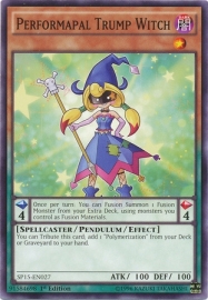 Performapal Trump Witch - 1st. Edition -SP15-EN027