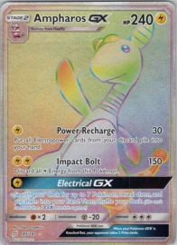 Ampharos GX - S&M TeaUp - 185/181