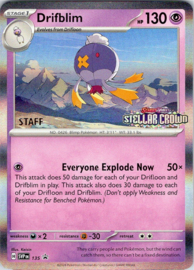 Drifblim [Staff ] - SVP 135 - Stellar Crown Prerelease staff promo
