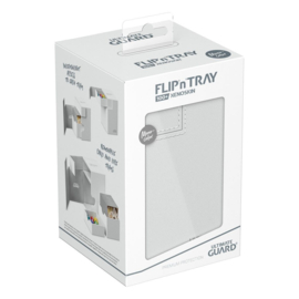 Flip´n´Tray Deck Case 100+ - Standard Size - XenoSkin - White - MonoColor