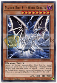 Malefic Blue-Eyes White Dragon  - 1st. Edition - LDS2-EN005