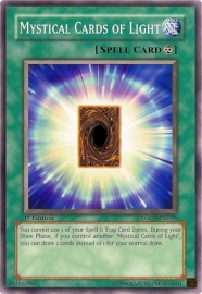 Mystical Cards of Light  - 1st. Edition - LODT-EN058