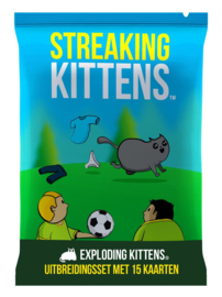 Streaking Kittens - Second Expansion of Exploding Kittens - Nederlandse Editie