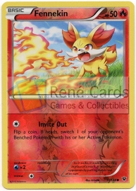 Fennekin - XY FaCo 11/124 - Reverse