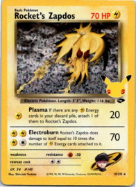 Rocket's Zapdos - CelebClass. - 15/132 - Gym Challenge (7)