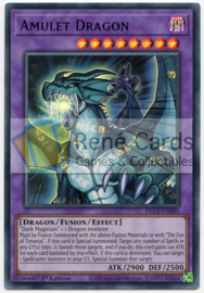 Amulet Dragon - 1st. Edition - DLCS-EN005 - Blue