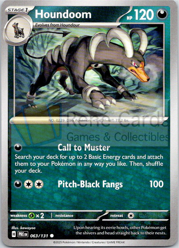 Houndoom - PRE  - 063/131