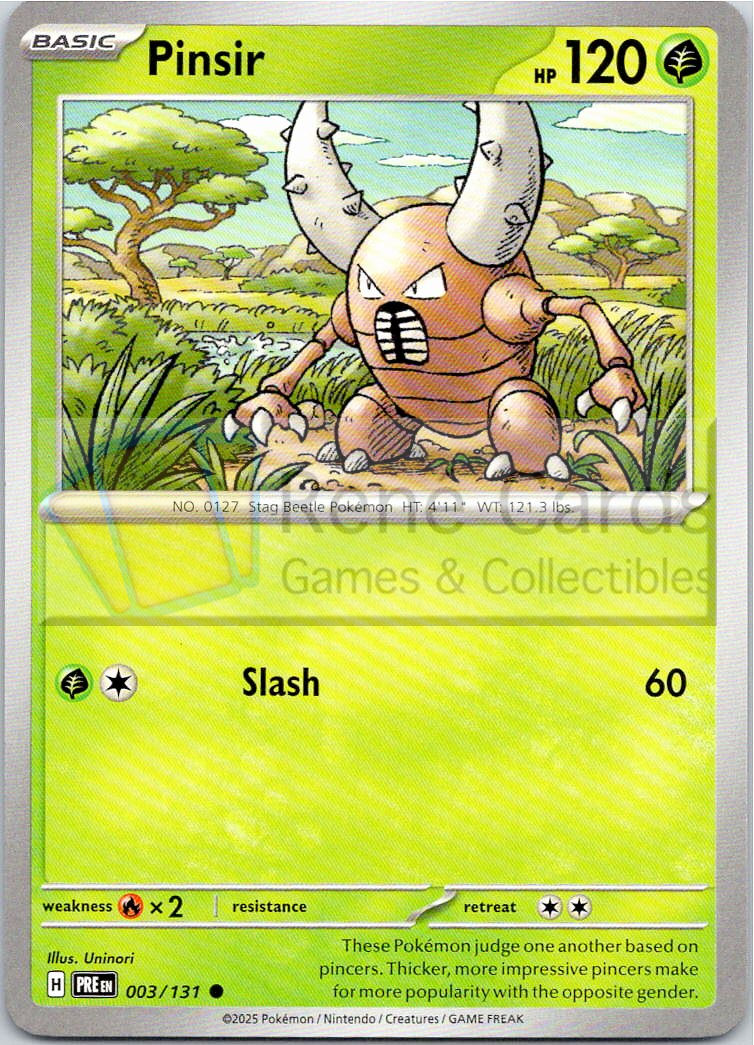 Pinsir - PRE  - 003/131