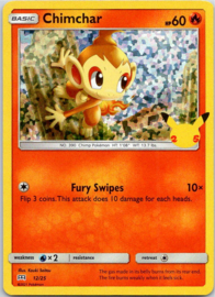 Chimchar - 12/25 - McDonalds - Foil - 2021