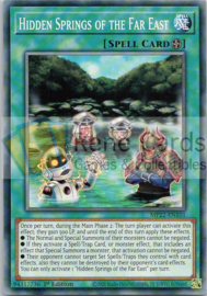 Hidden Springs of the Far East - 1st. Edition - MP22-EN101