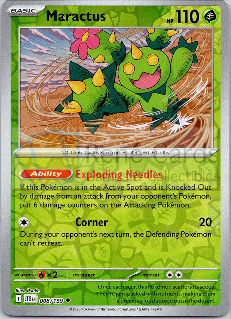 Maractus - JTG  - 008/159 - Reverse