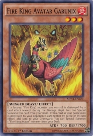 Fire King Avatar Garunix - 1st Edition - MP14-EN020