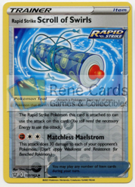 Rapid Strike Scroll of Swirls  - Battle Styles - 131/163 - Reverse