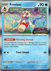 Froslass [Staff] - SVP 117 - Twilight Masquerade Prerelease staff promo