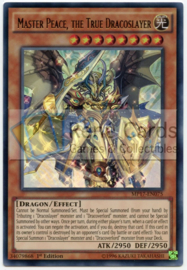 Master Peace, the True Dracoslayer - 1st. Edition - MP17-EN075