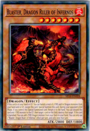 Blaster, Dragon Ruler of Infernos - 1st. edition - SR14-EN008