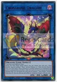 Crossrose Dragon - 1st. Edition - LDS2-EN114 - Blue