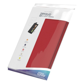 9-Pocket ZipFolio XenoSkin - Red