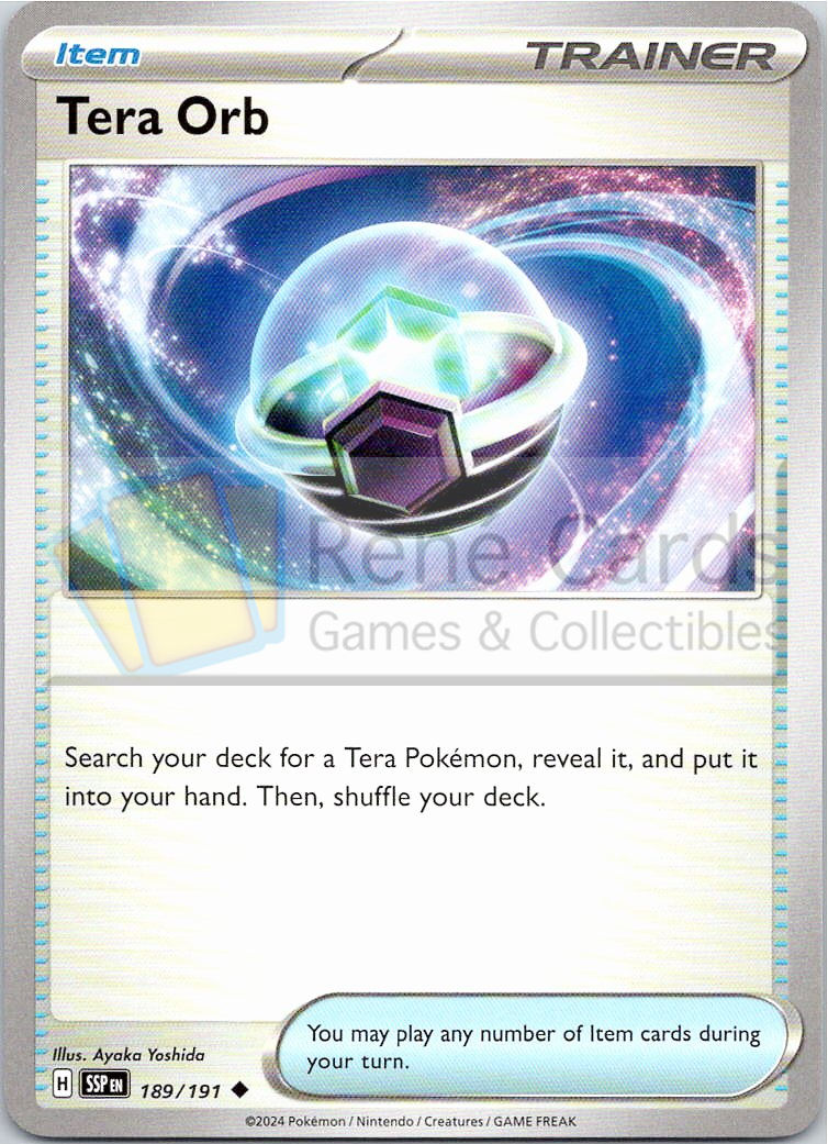 Tera Orb - SSP - 189/191