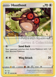 Hoothoot - Sword & Shield - 143/202