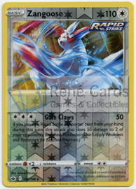 Zangoose - ChillRein - 120/198 - Reverse