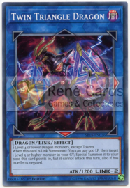 Twin Triangle Dragon - 1st. Edition - SP18-EN036