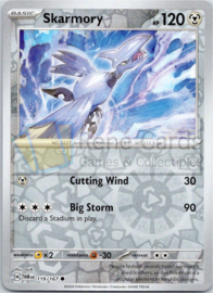 Skarmory - TWM - 119/167 - Reverse