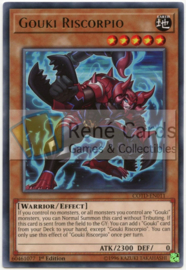 Gouki Riscorpio - 1st. Edition - COTD-EN011