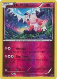 Mr. Mime - X&Y - 91/146 - Reverse