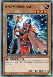 Amazoness Sage - 1st Edition - SGX3-END08