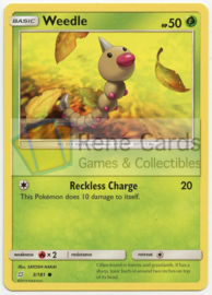 Weedle - S&M TeaUp - 3/181 - Reverse