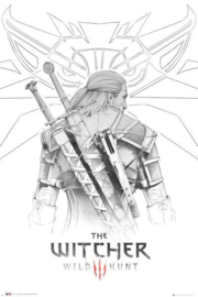 The Witcher - Geralt Sketch - (131)