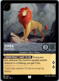 Simba - Rightful Heir - 1TFC-190/204 - Foil