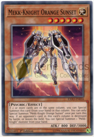 Mekk-Knight Orange Sunset - 1st. Edition - EXFO-EN016