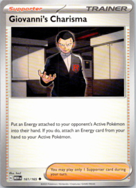 Giovanni's Charisma - MEW - 161/165
